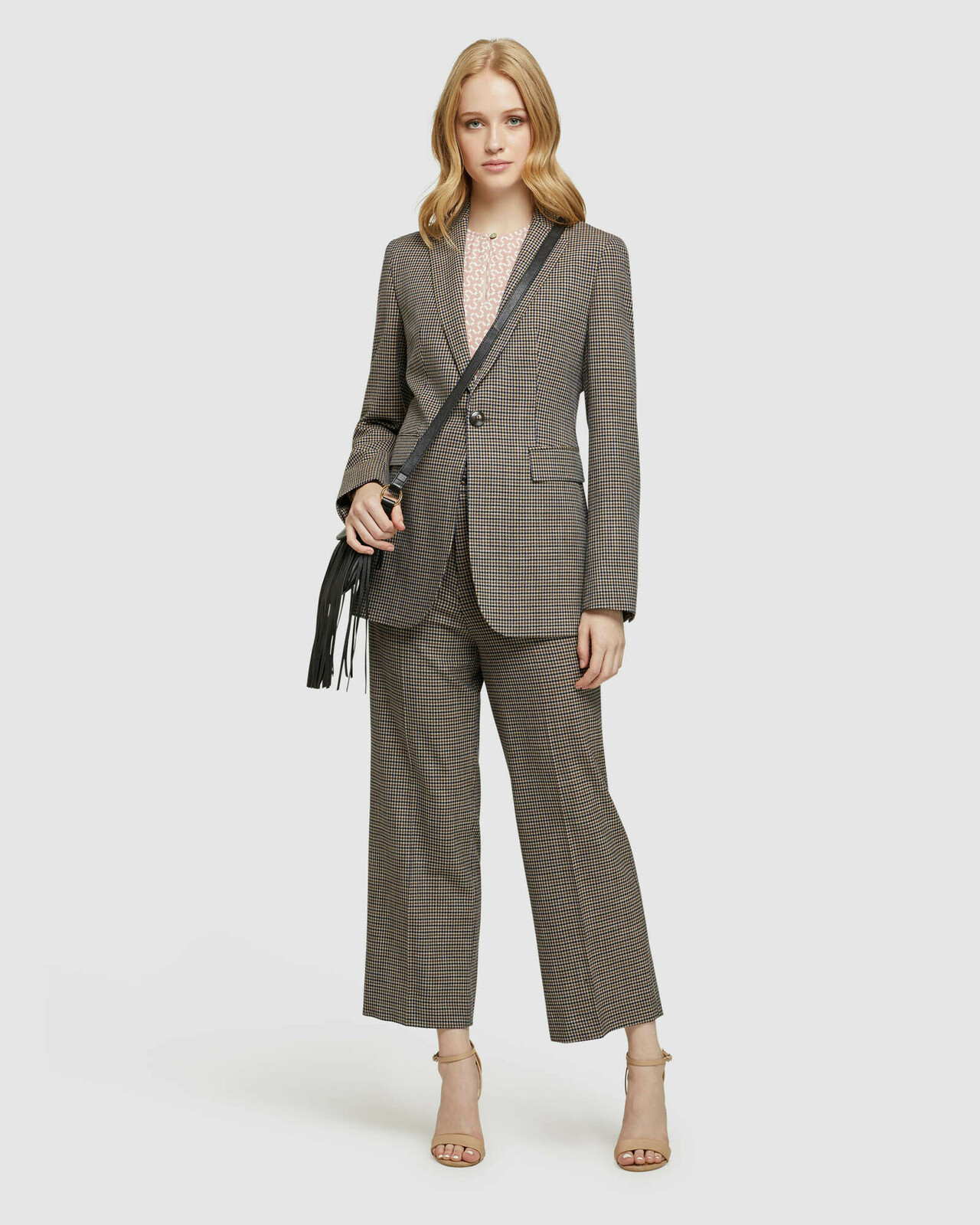 Helena Eco Crop Check Pants