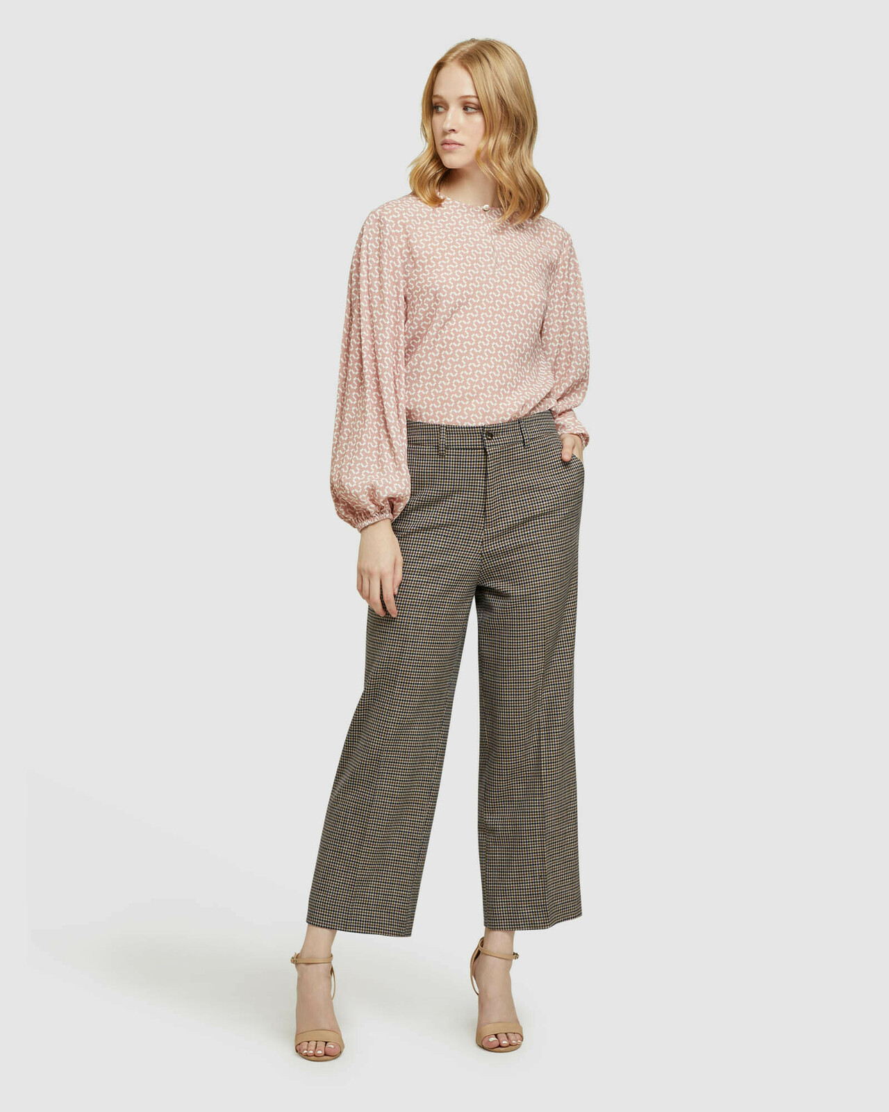 Helena Eco Crop Check Pants