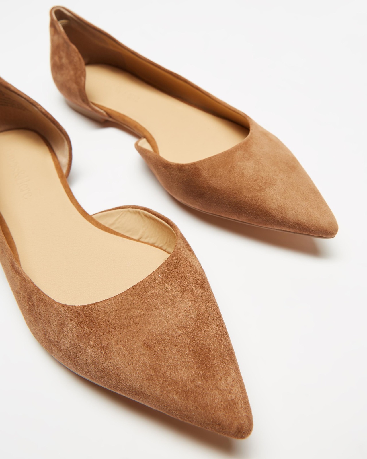Kasey Leather d'Orsay Flats