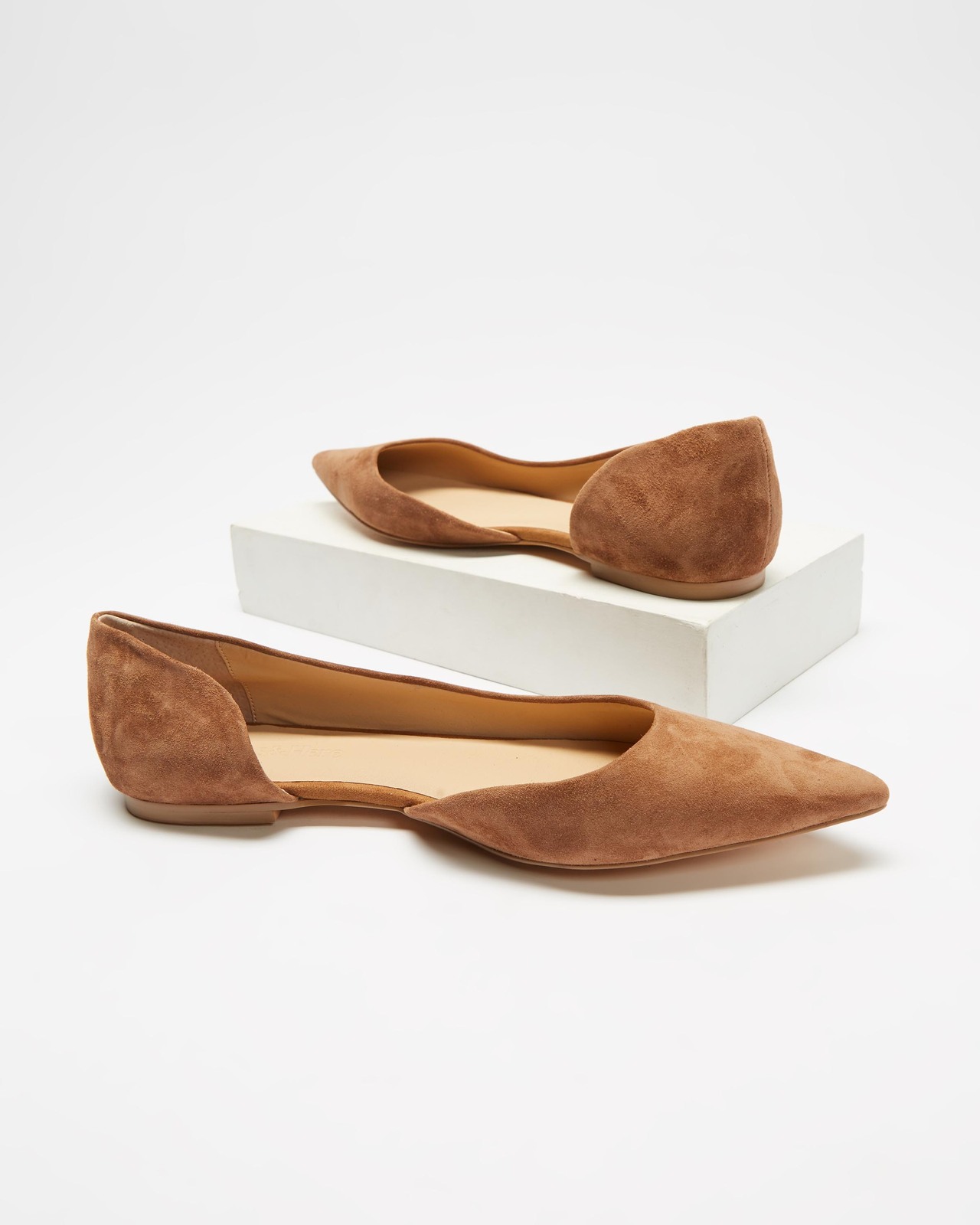 Kasey Leather d'Orsay Flats