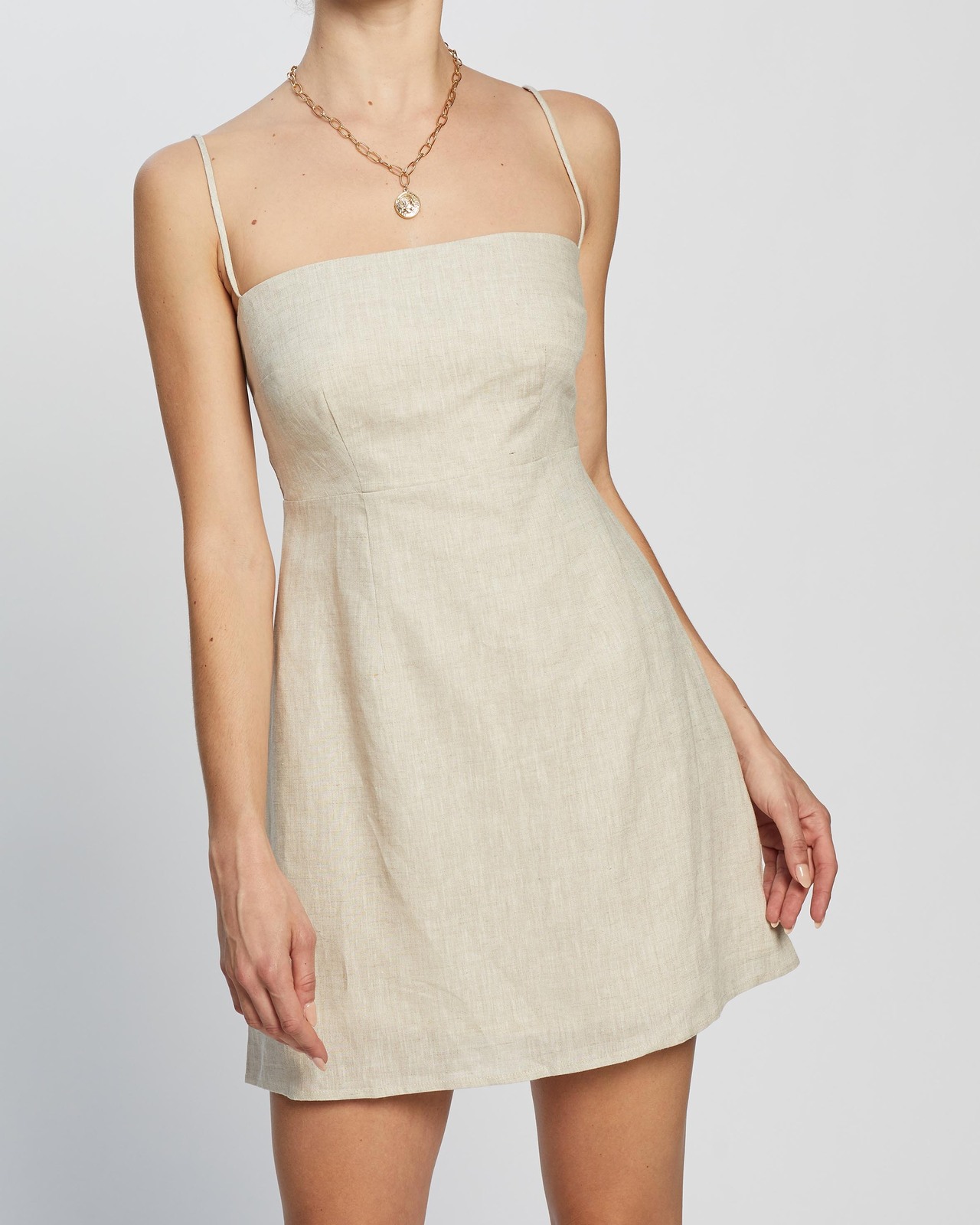 Dazie Quinn Linen Mini Dress AirRobe