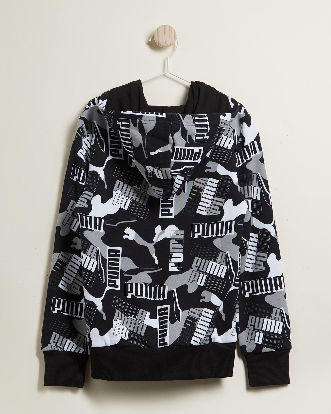 Puma Alpha AOP Full-Zip Fleece Hoodie Teens AirRobe