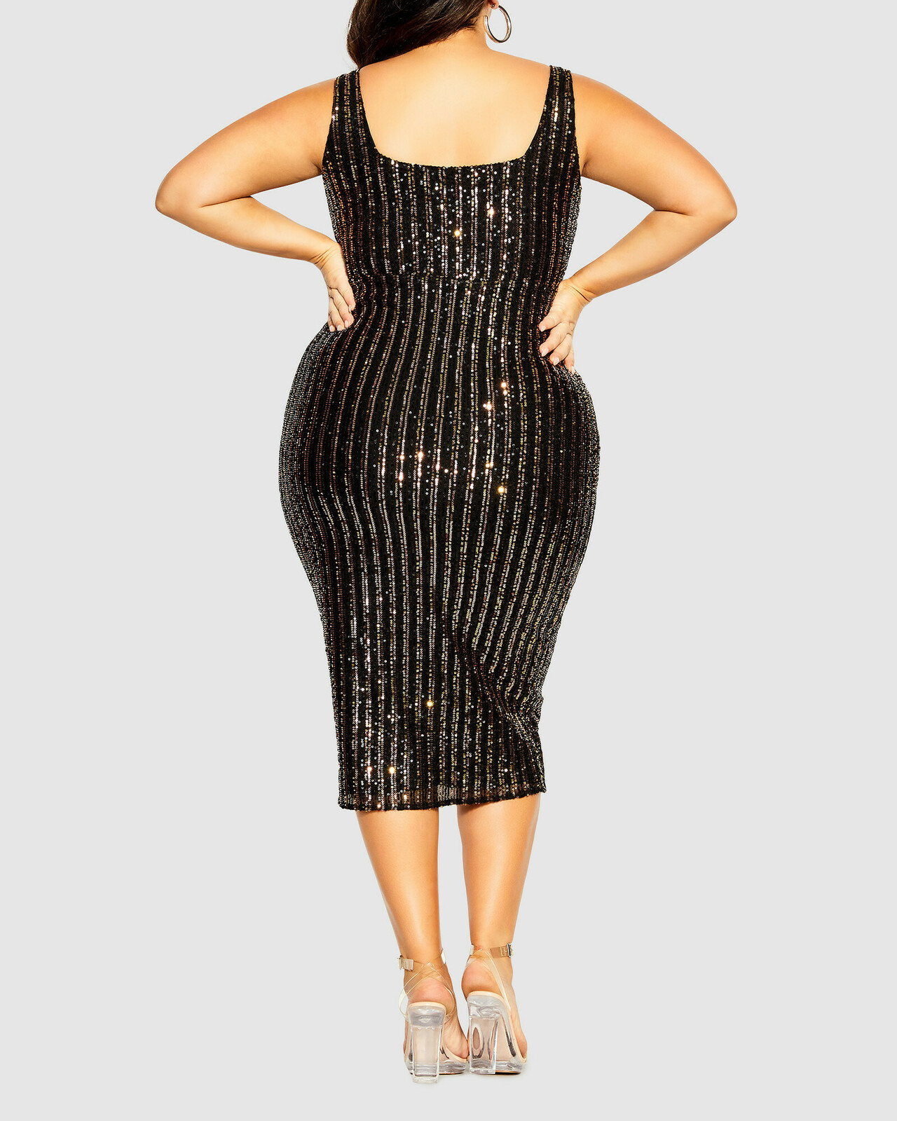 City chic Sexy Sequin Dress - AirRobe