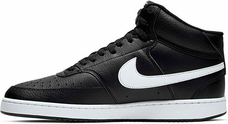 mens court vision mid sneaker
