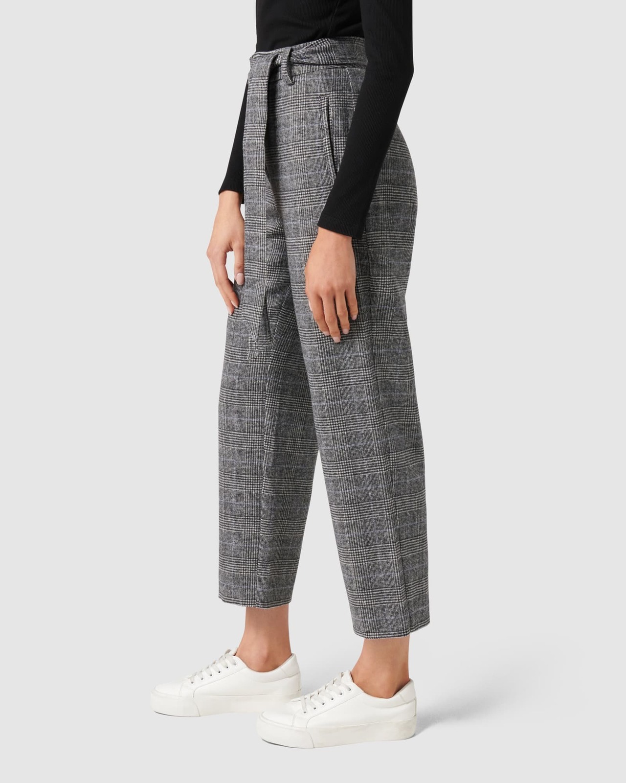 Cleo Straight Leg Check Pant