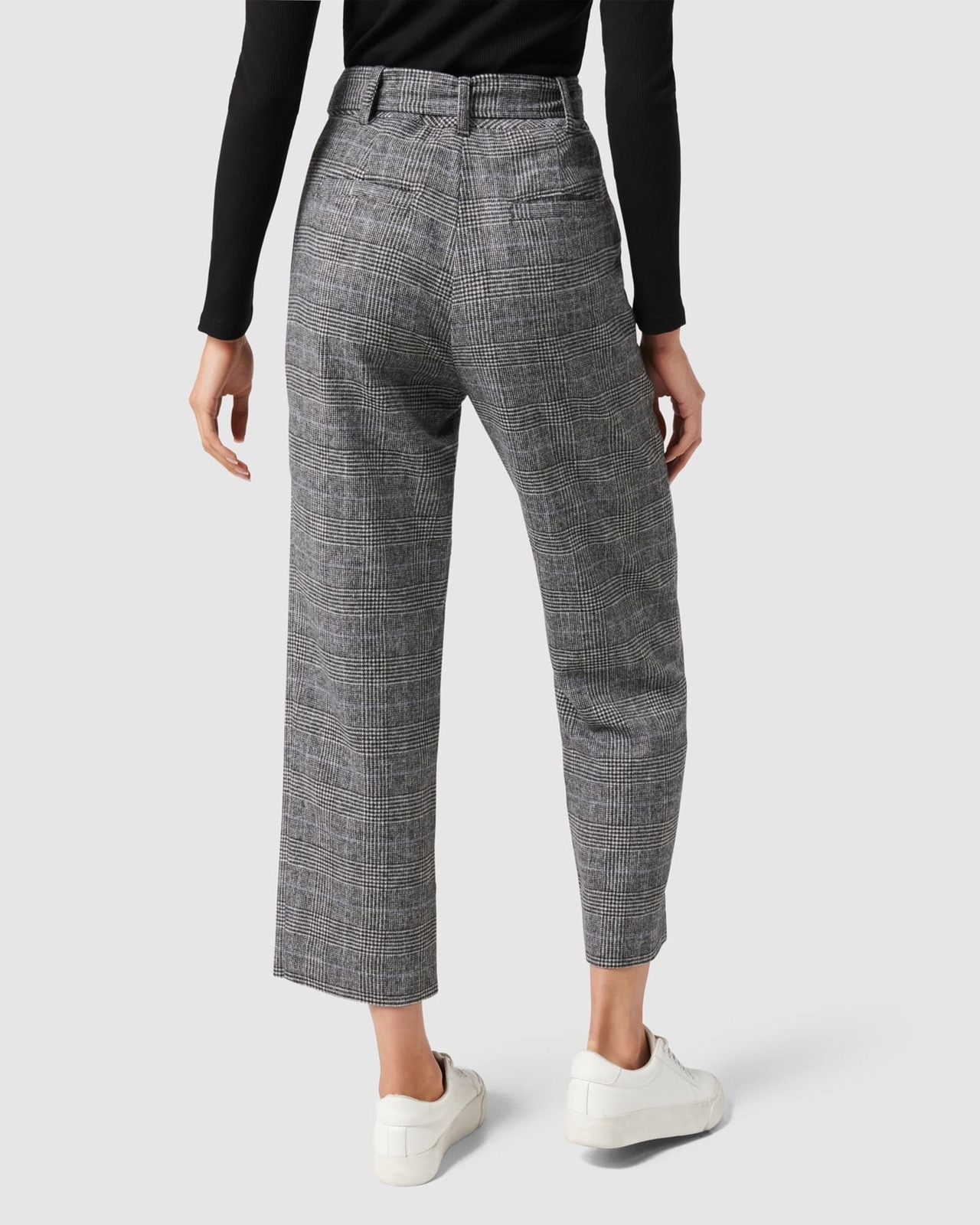 Cleo Straight Leg Check Pant