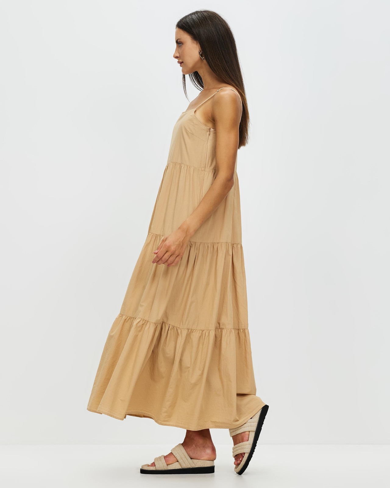 nude lucy brown maxi dress Nude Lucy main image 0