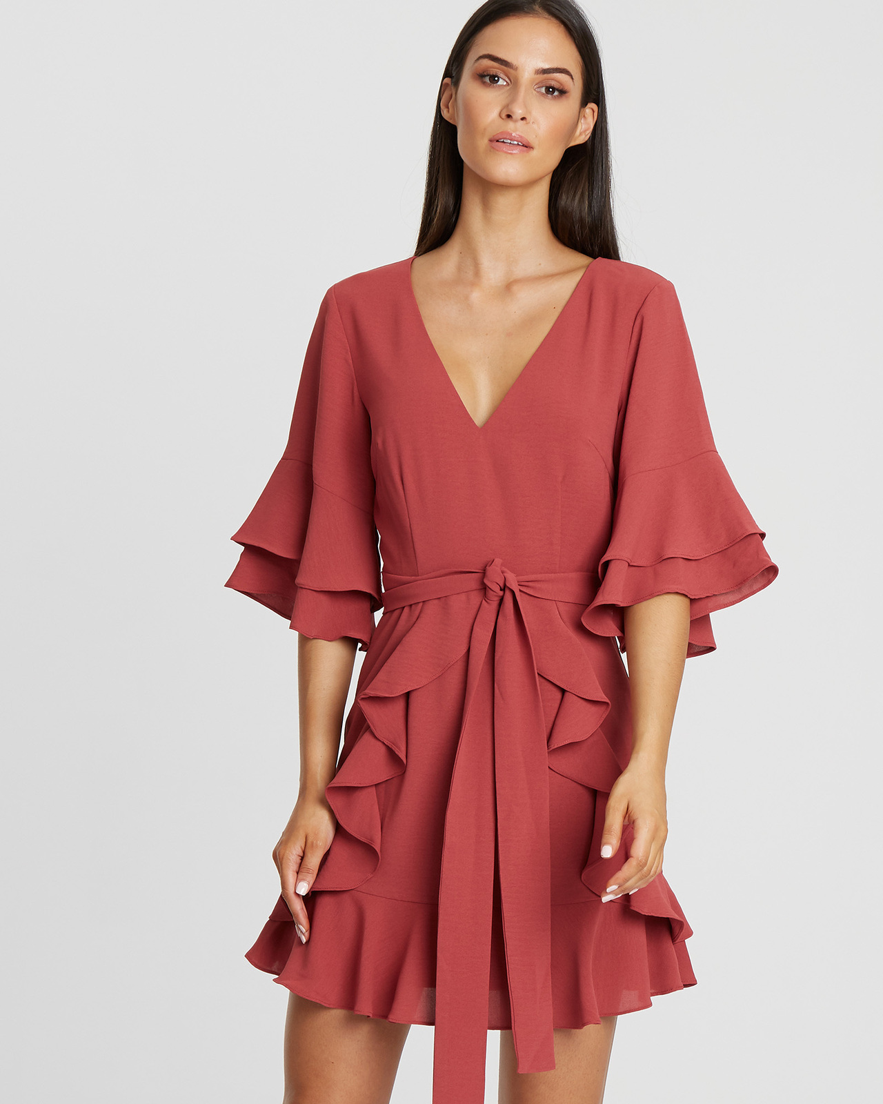 Celia Ruffle Dress