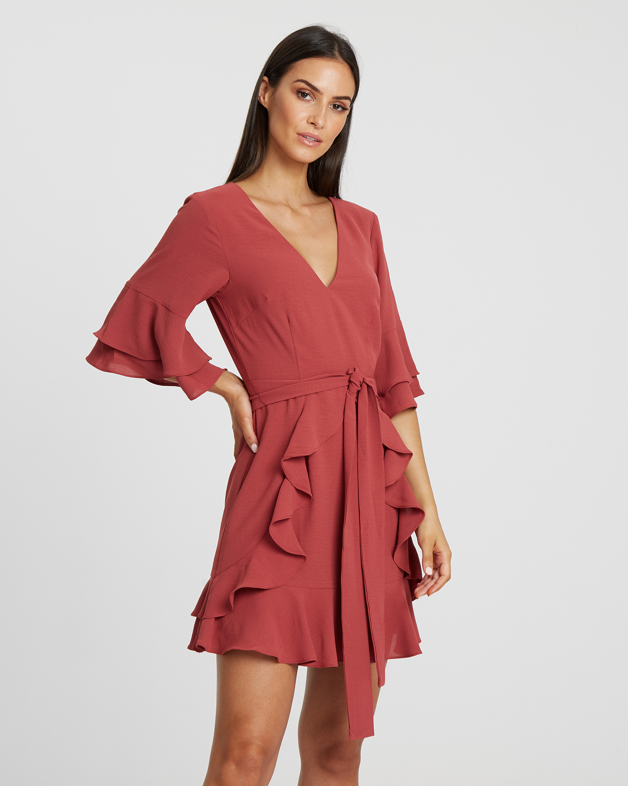 Celia Ruffle Dress