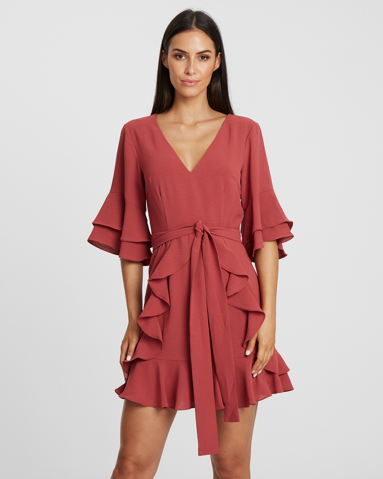 Celia Ruffle Dress