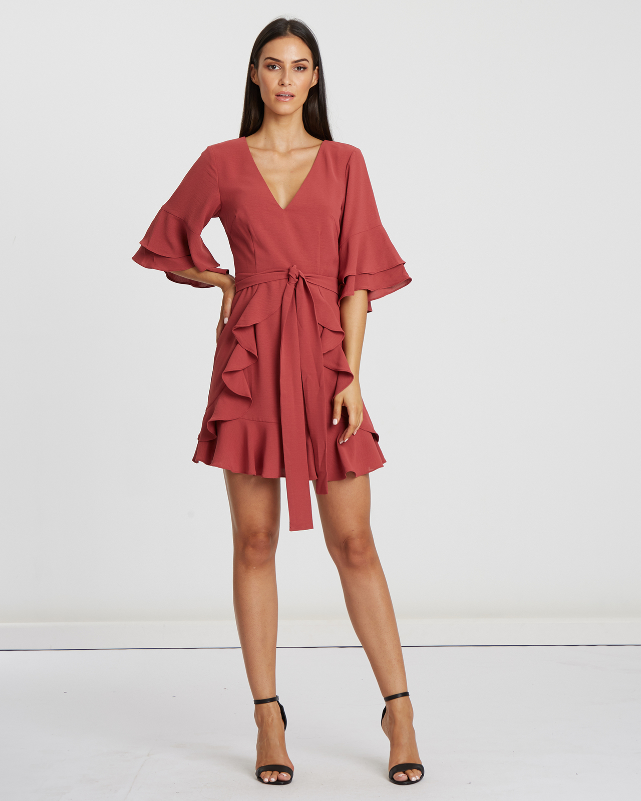 Celia Ruffle Dress