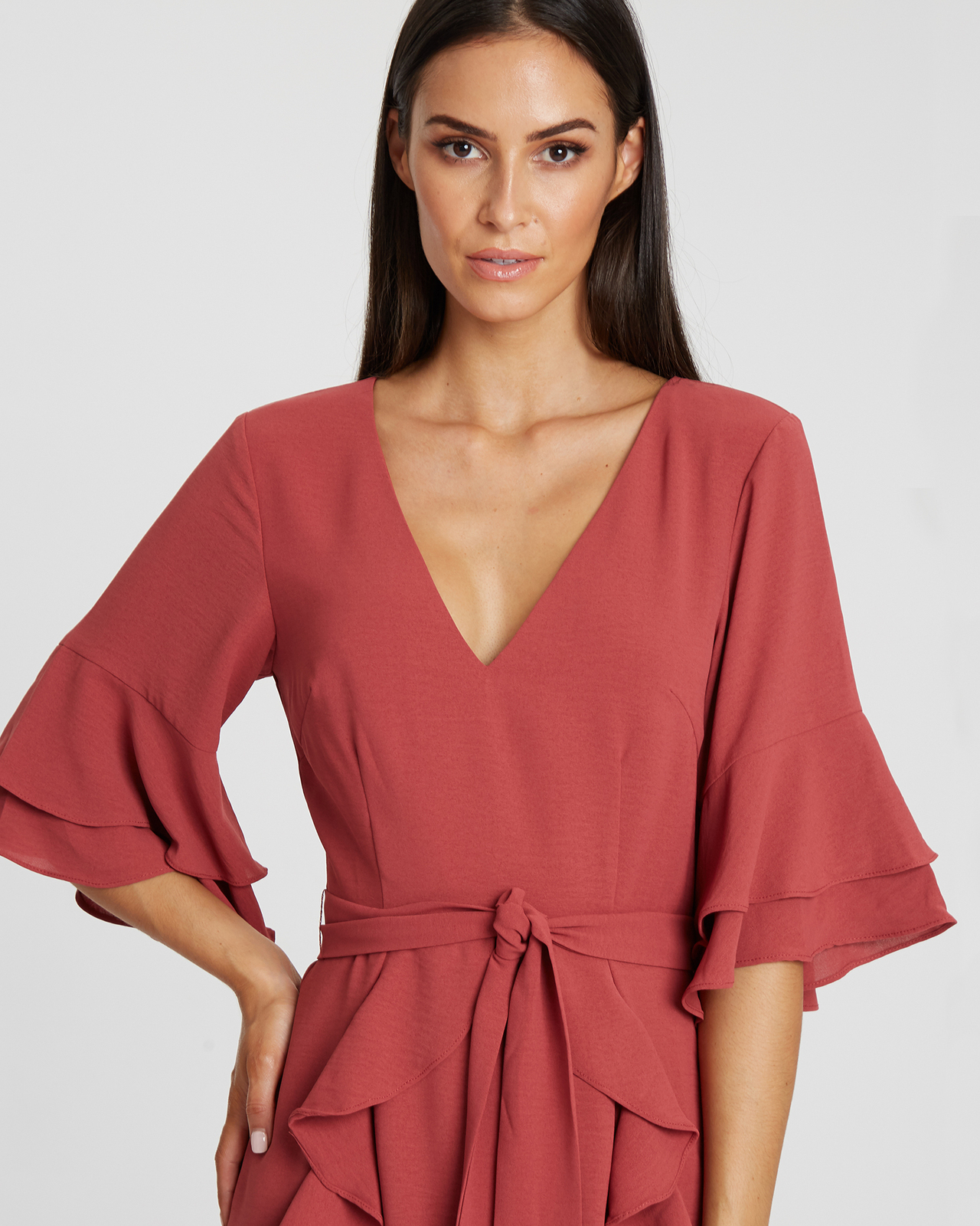 Celia Ruffle Dress