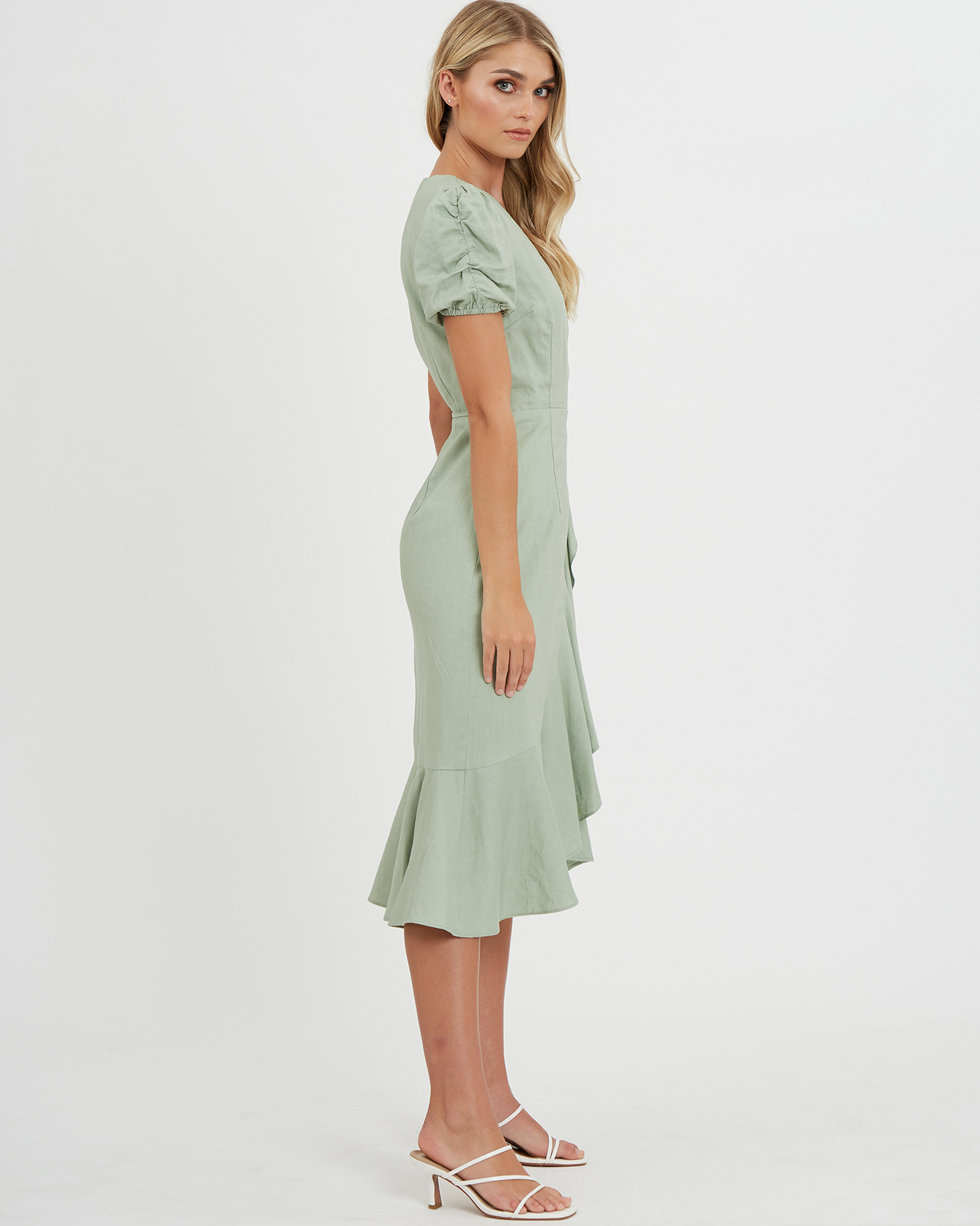 Zenith Wrap Midi Dress