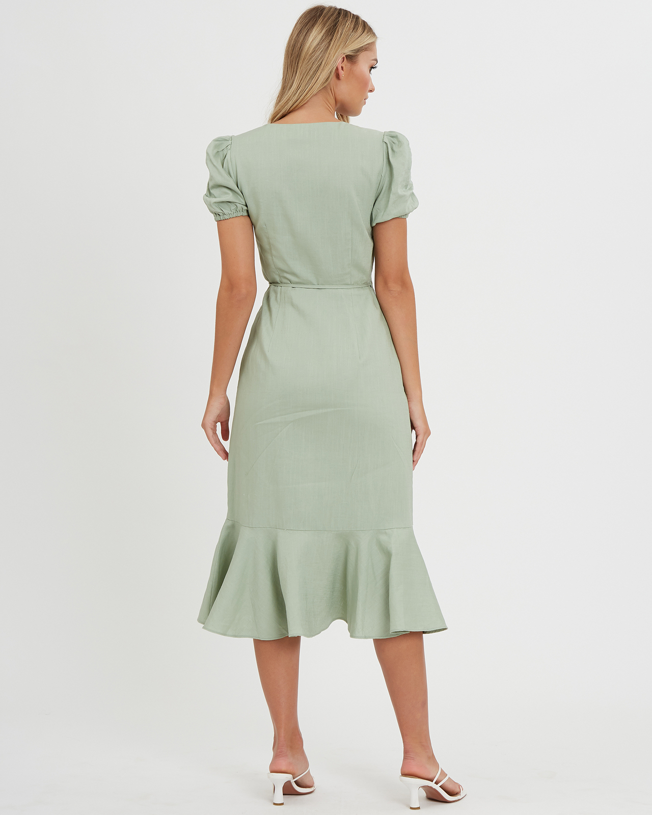 Zenith Wrap Midi Dress