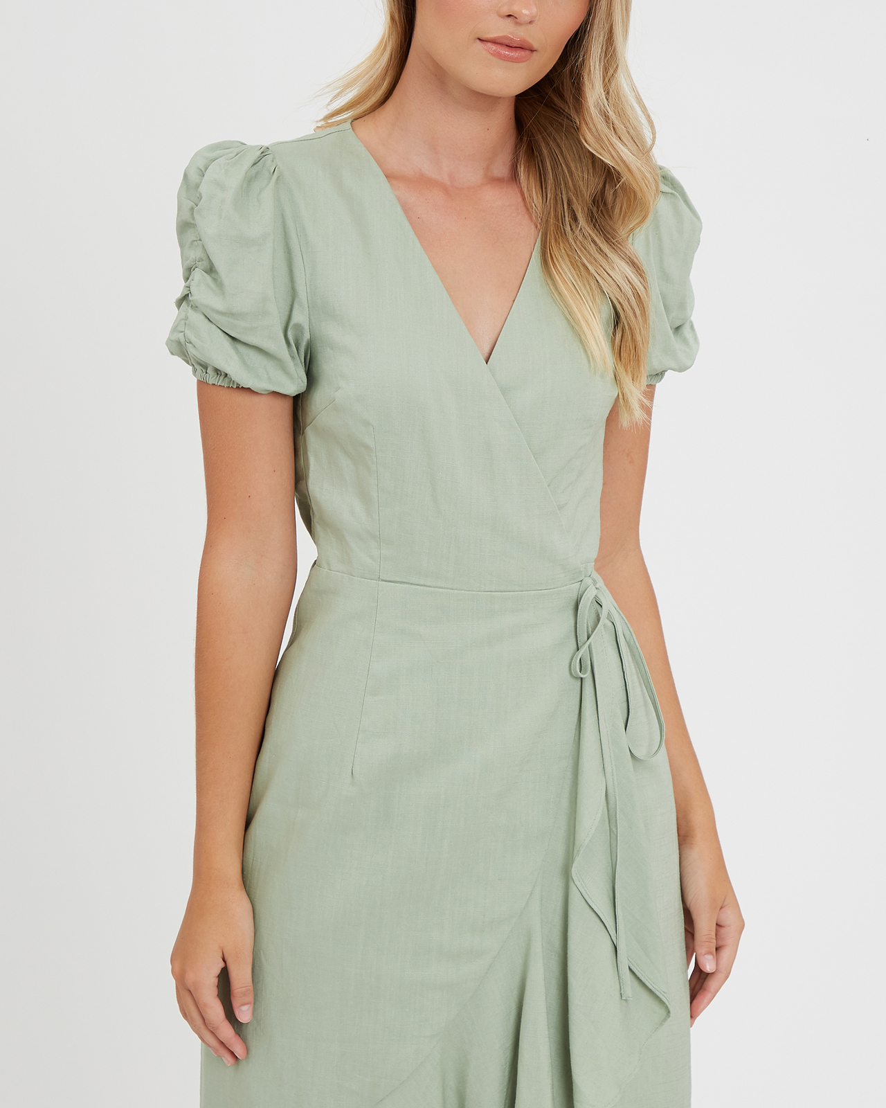 Zenith Wrap Midi Dress