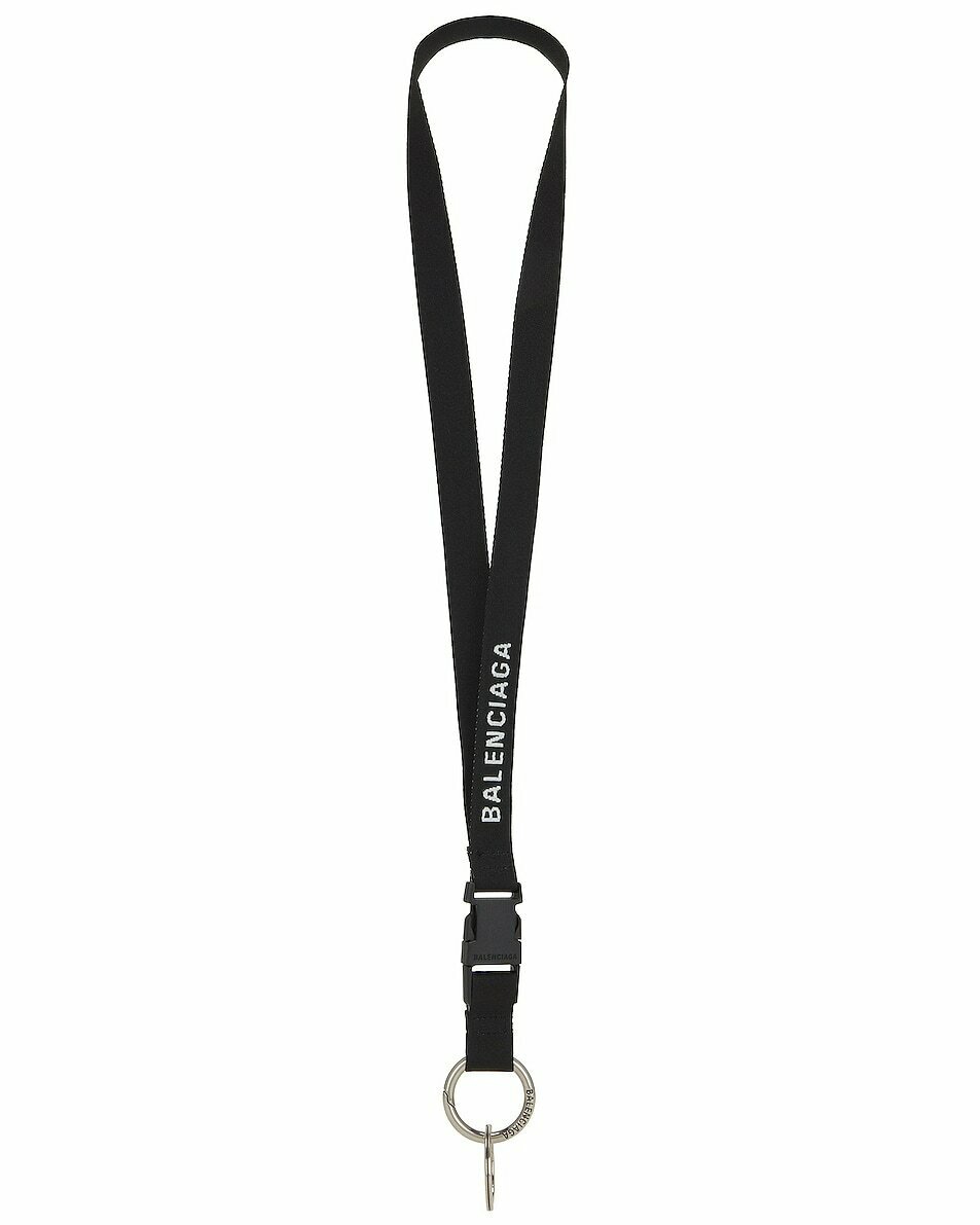Balenciaga Balenciaga Explorer Lanyard in Black & White - AirRobe