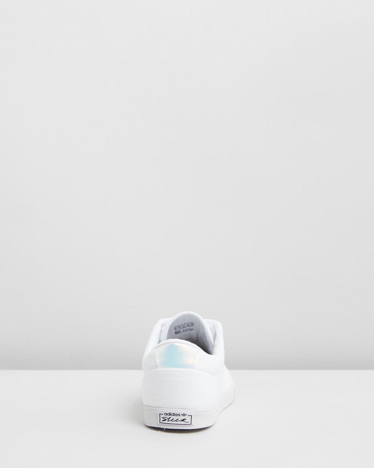 adidas gazelle silver green womens Adidas Womens Sleek Lo Sneakers White