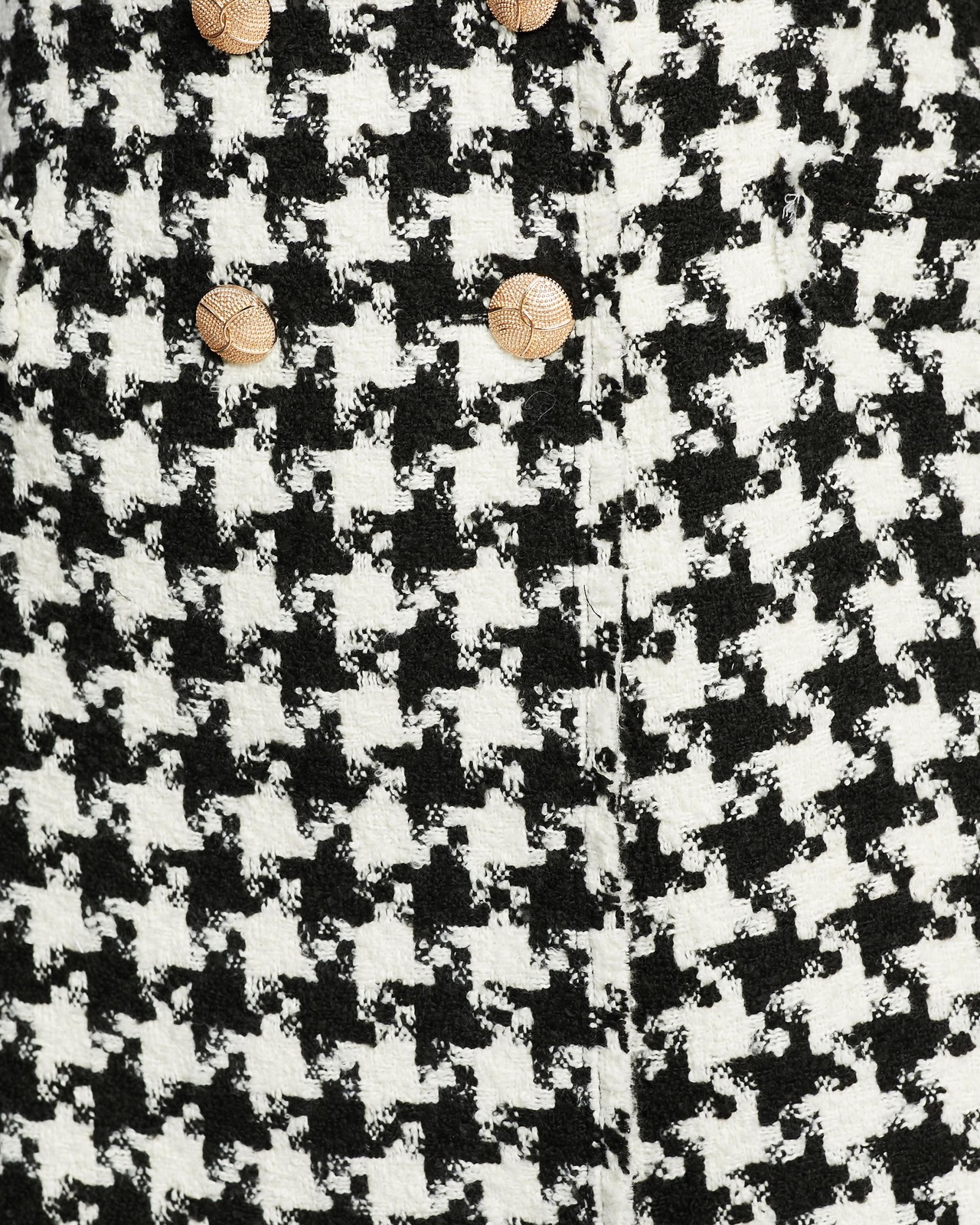 Bonnie Houndstooth Coat