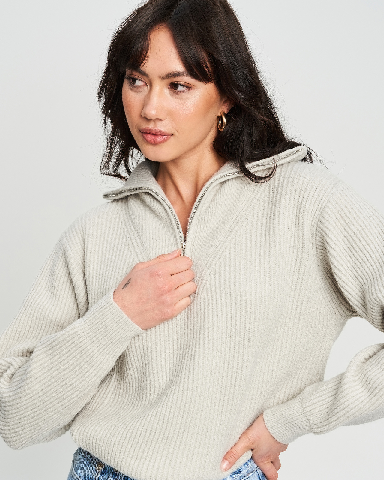 Chloe Zip Jumper