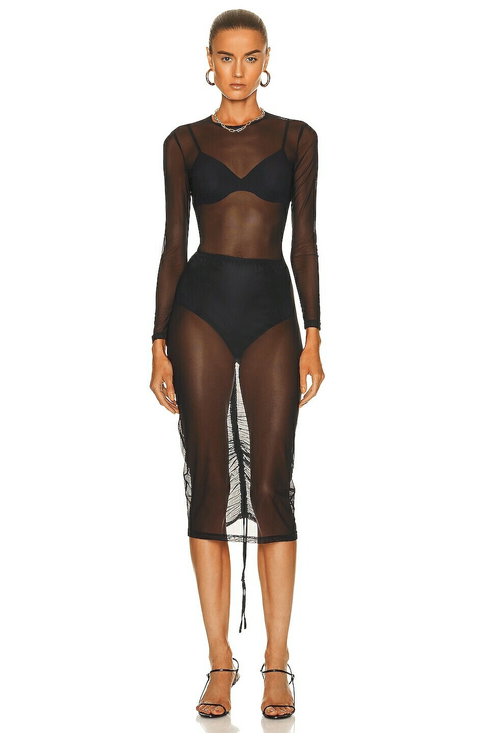 Agent Provocateur Agent Provocateur Laury Coverup Dress in Black - AirRobe Agent Provocateur Agent Provocateur Laury Coverup Dress in Black - AirRobe