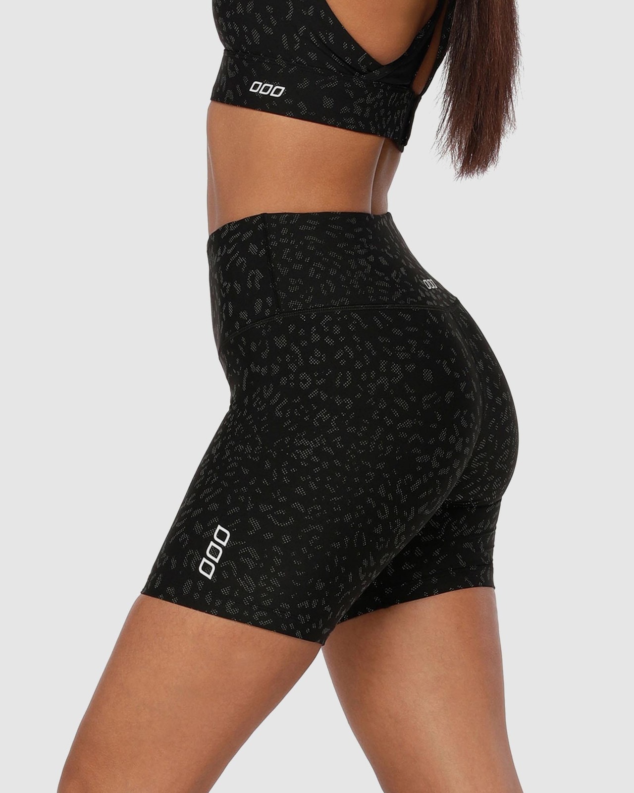 Reflective Night Cat Bike Shorts