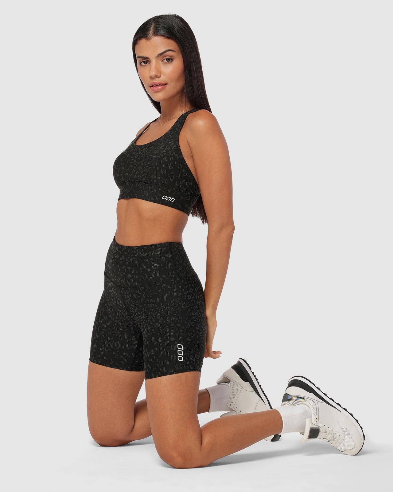 Reflective Night Cat Bike Shorts