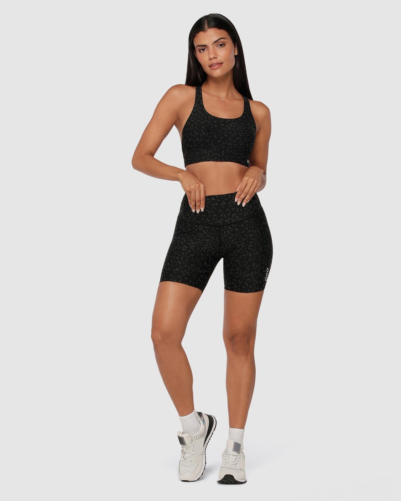 Reflective Night Cat Bike Shorts