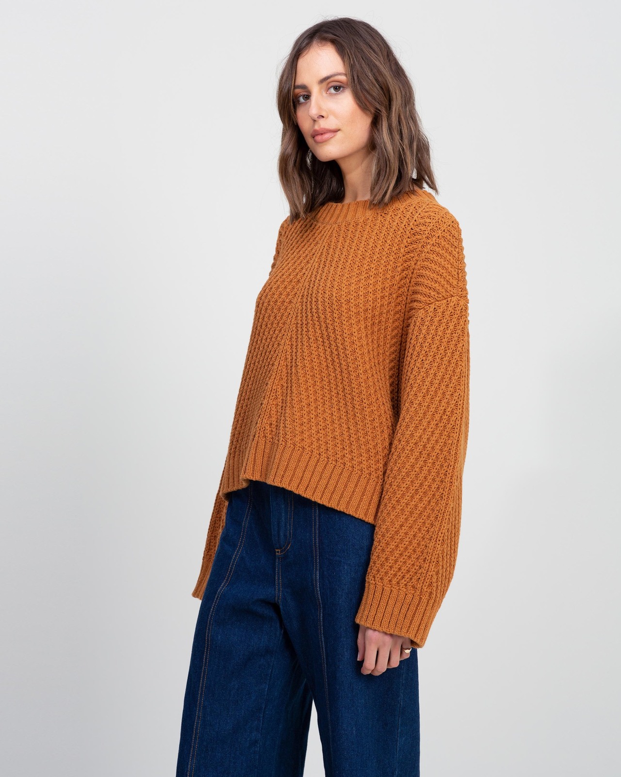 Relaxed Organic Cotton Jumper
