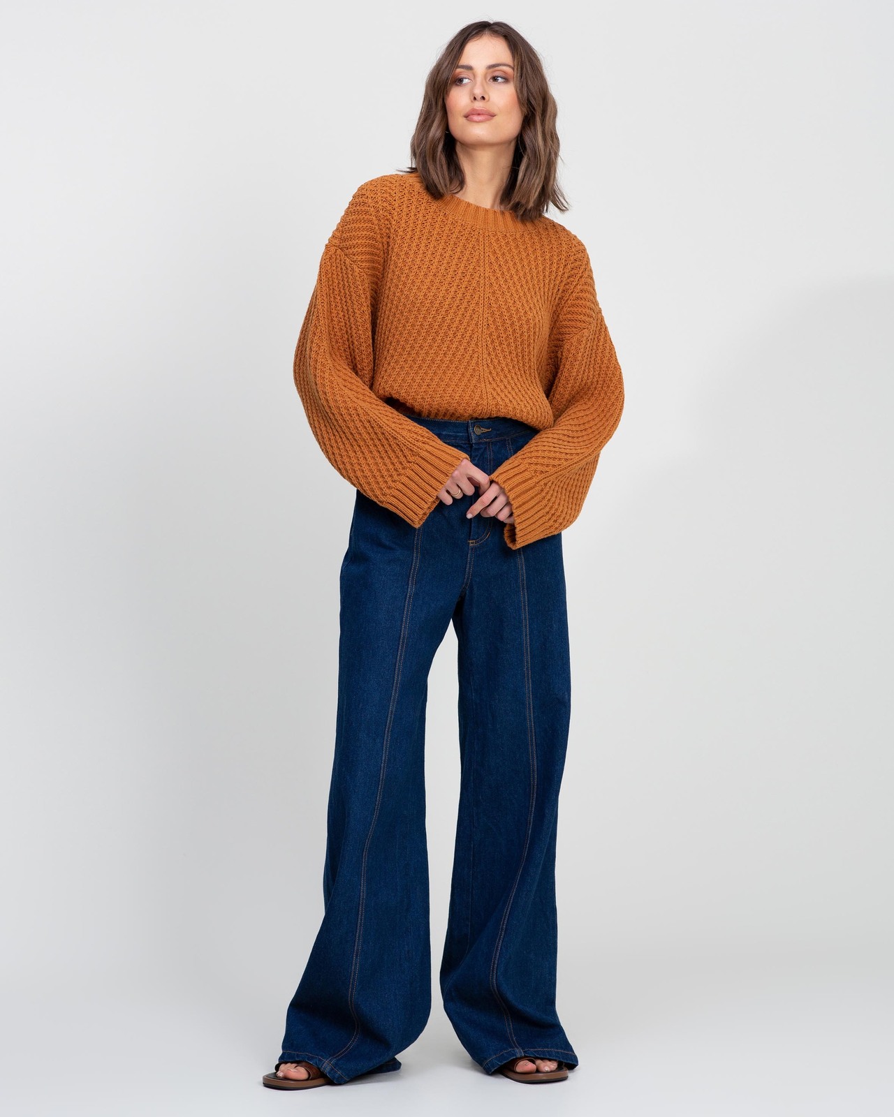 Relaxed Organic Cotton Jumper
