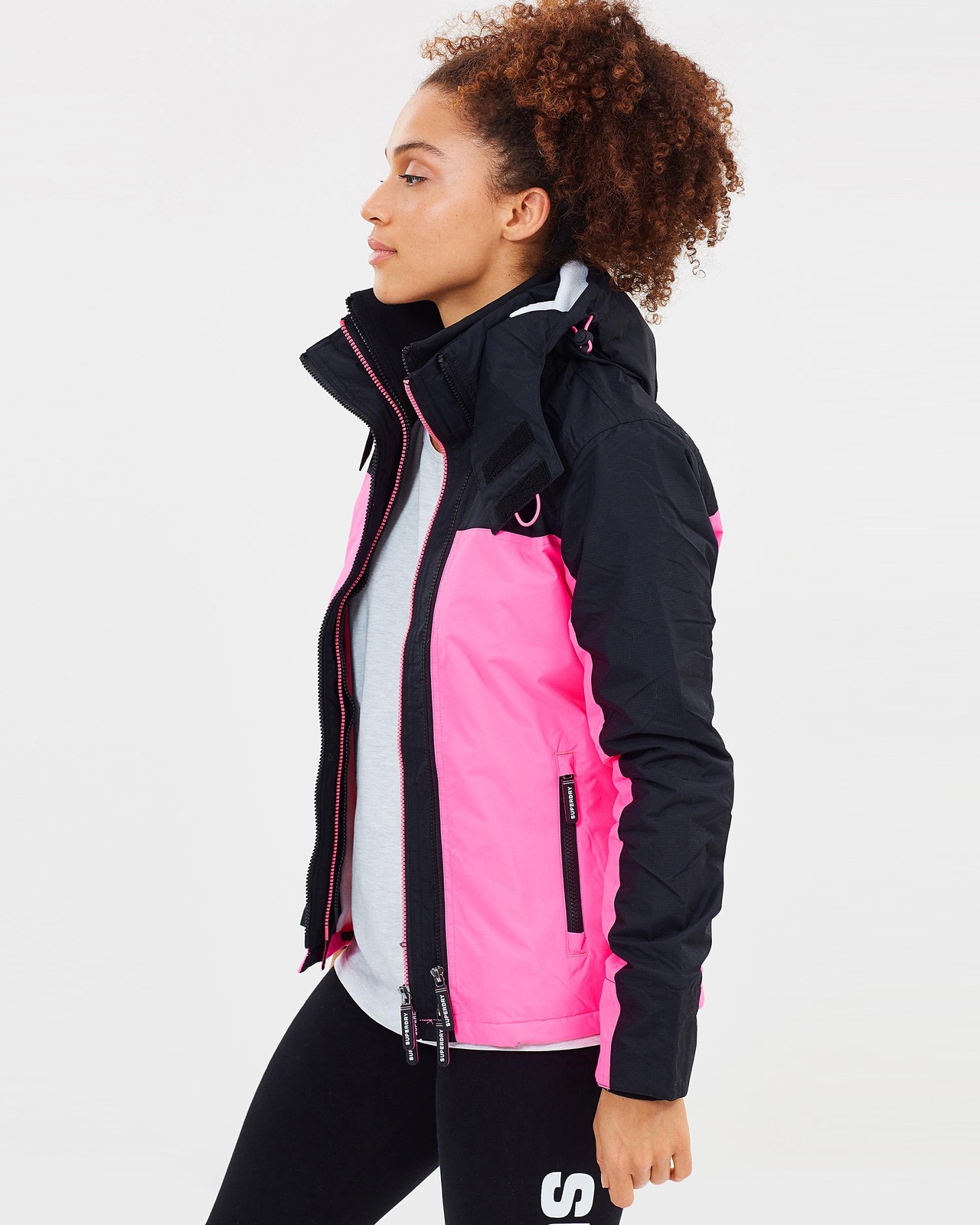 Superdry Arctic Hooded Pacific Pop Zip Windcheater AirRobe