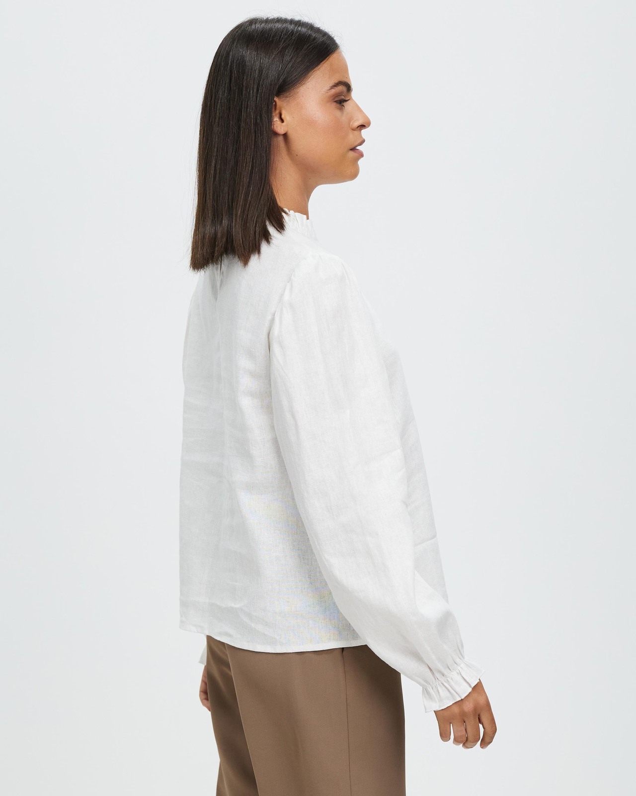 Nevi Linen Blend Blouse