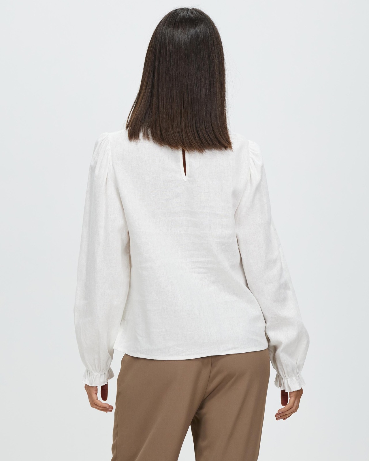 Nevi Linen Blend Blouse