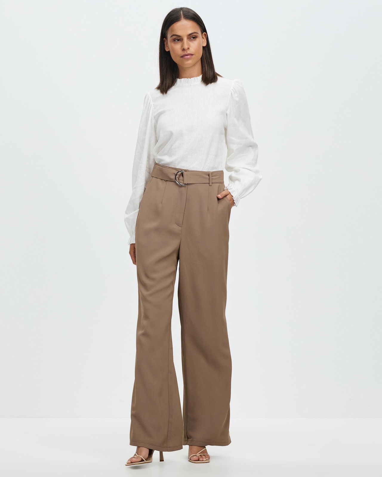 Nevi Linen Blend Blouse