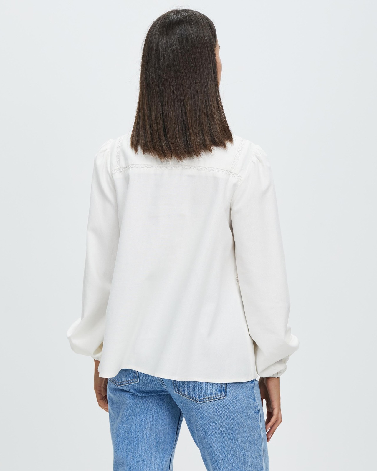 Acadia Linen Blend Blouse