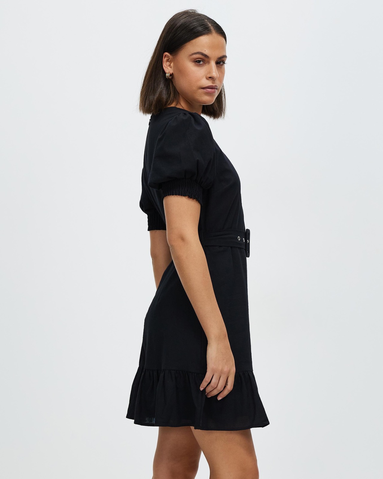 Avery Belted Mini Dress