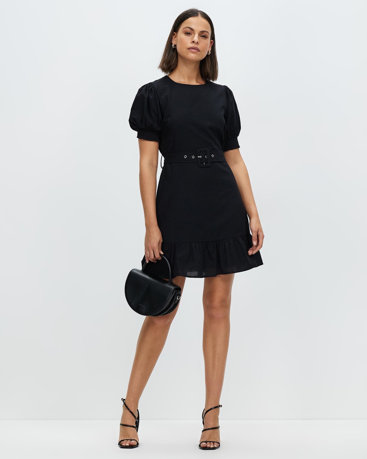 Avery Belted Mini Dress