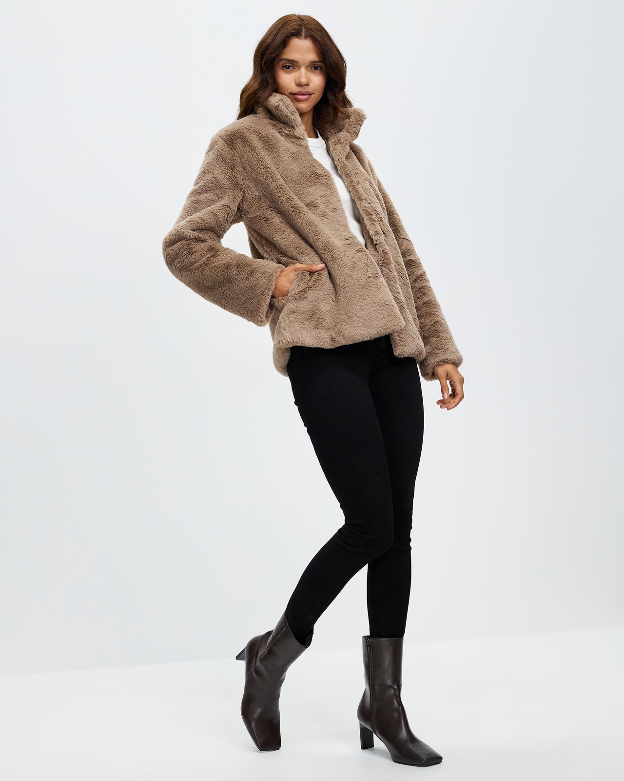 Shae Faux Fur Jacket