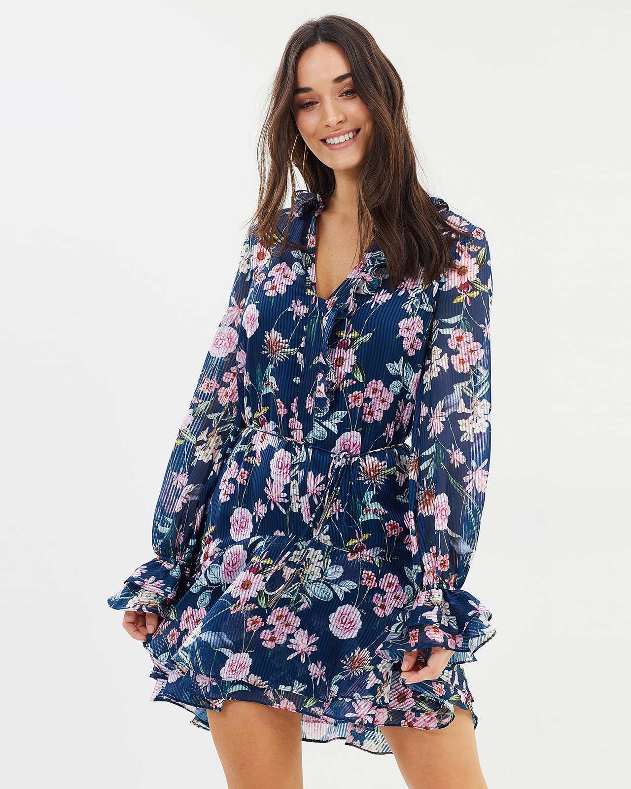 Rita Long Sleeve Mini Dress