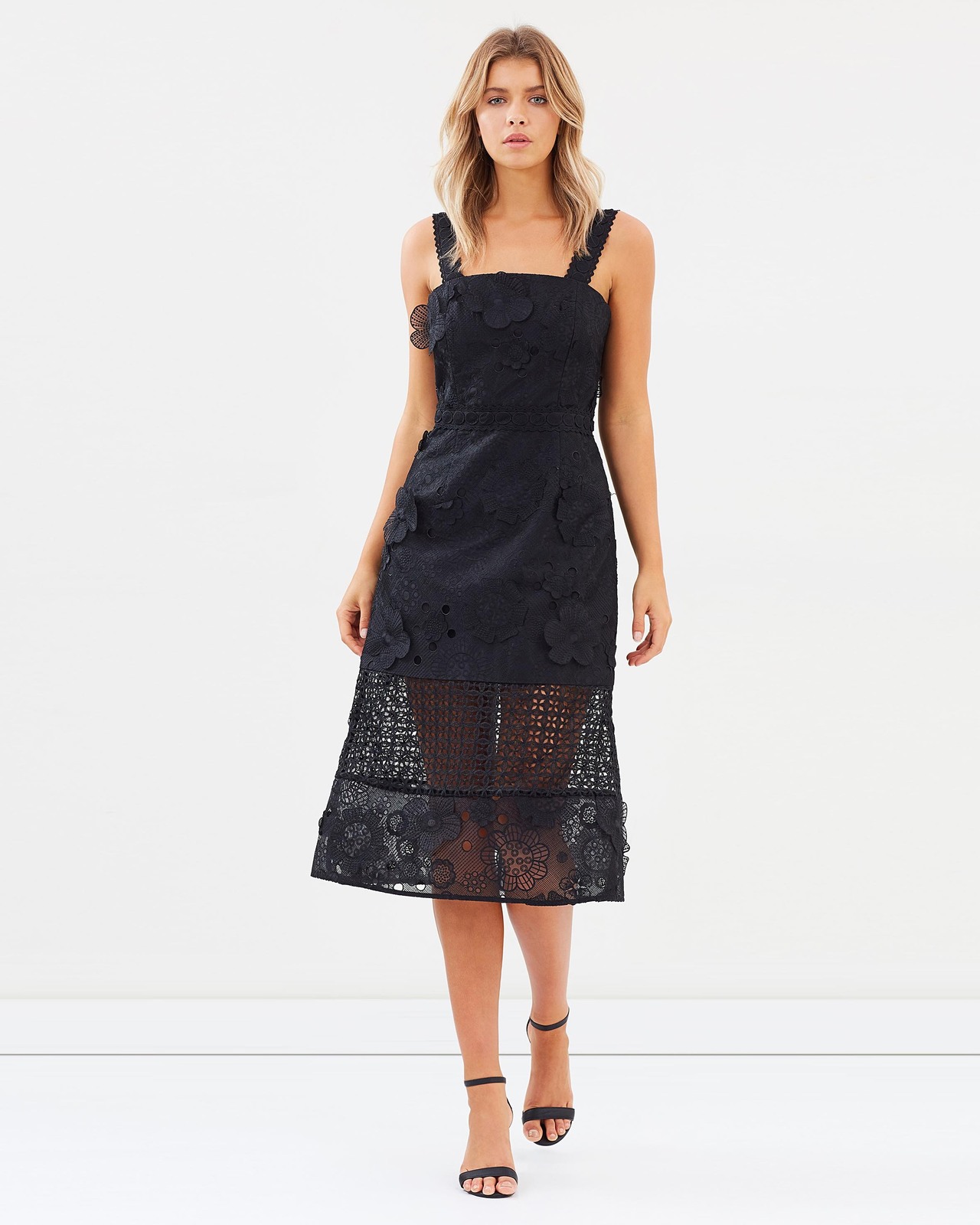 Virtuous Lace Midi Dress
