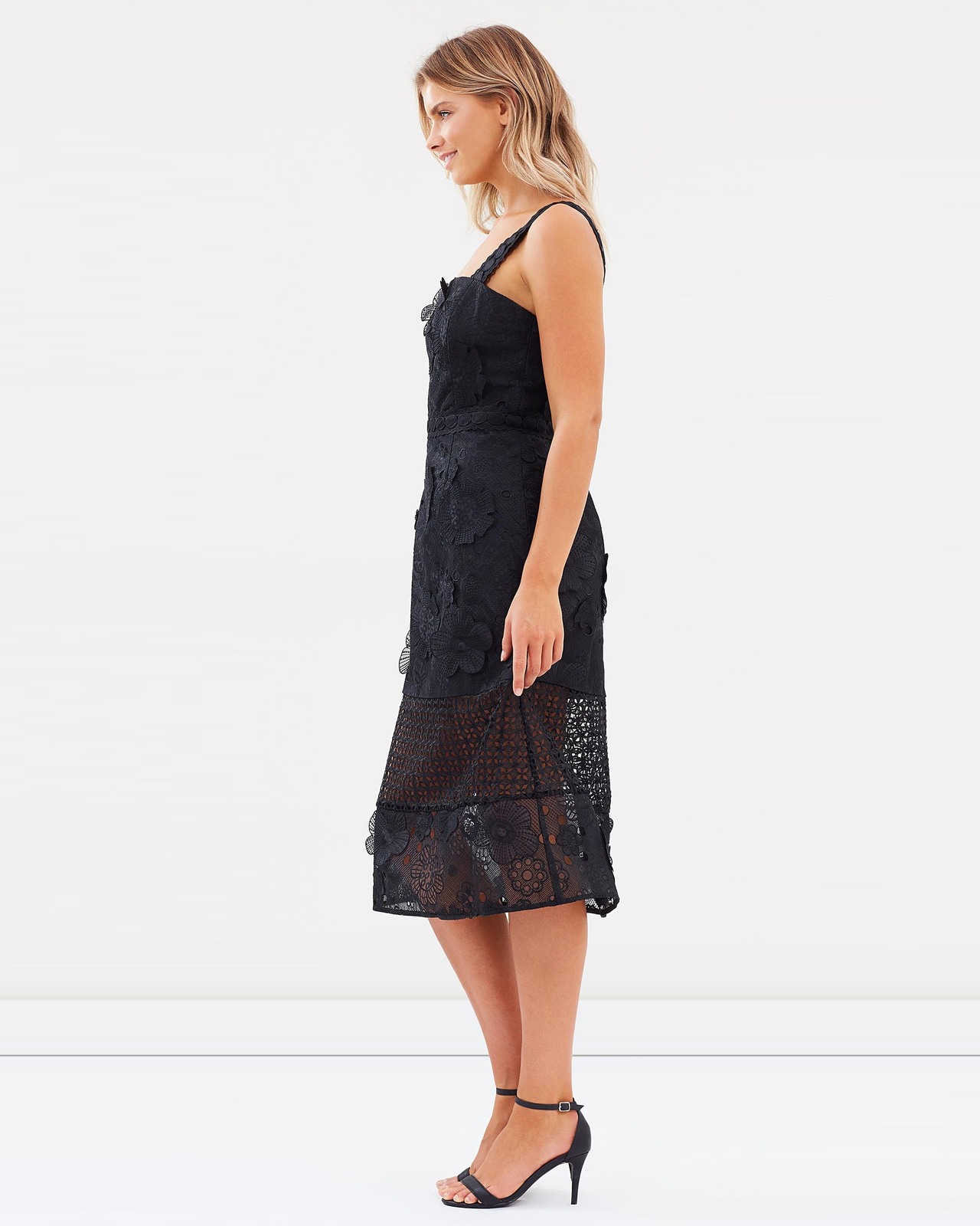 Virtuous Lace Midi Dress