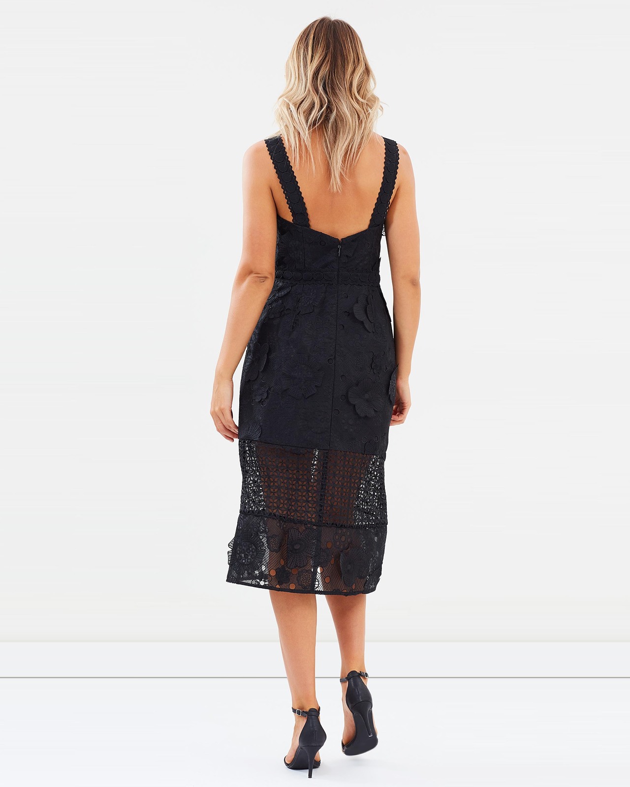 Virtuous Lace Midi Dress