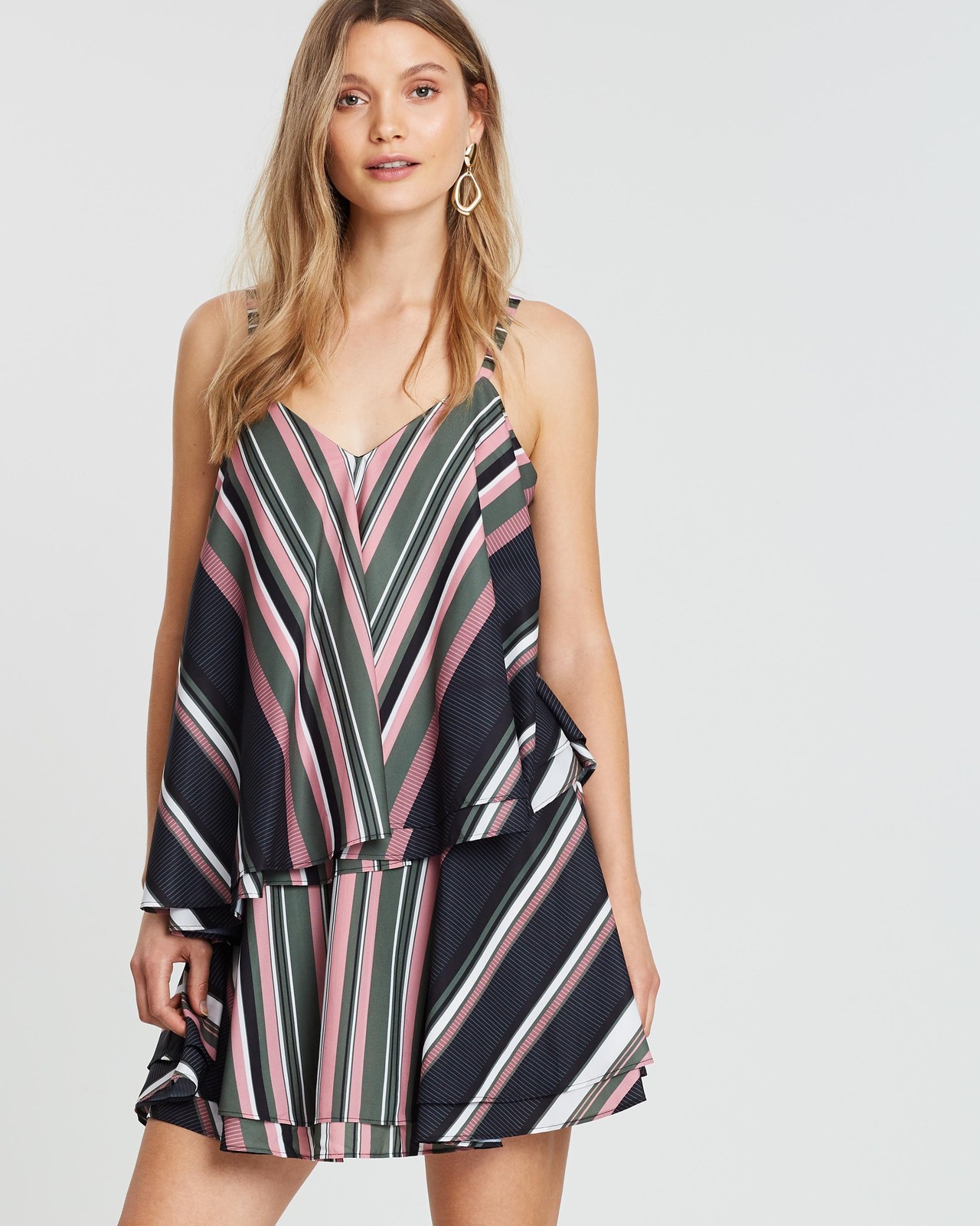 Sunset Amor Swing Dress