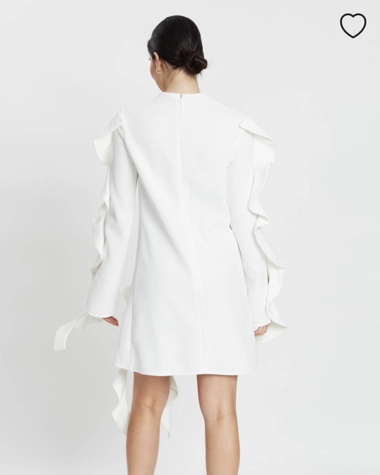 Romero Mini Dress with Frills