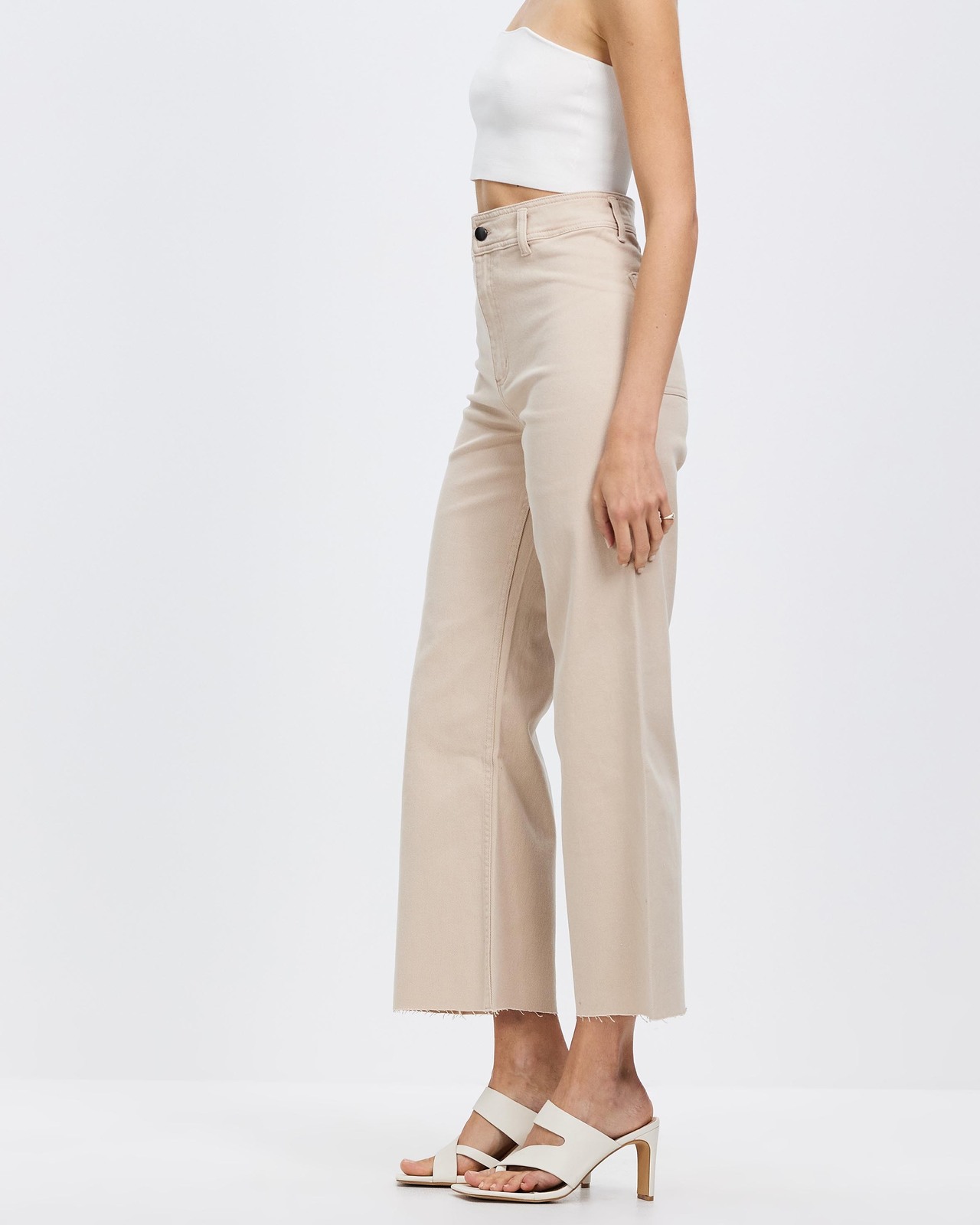 Organic Cotton Wide Leg Pants