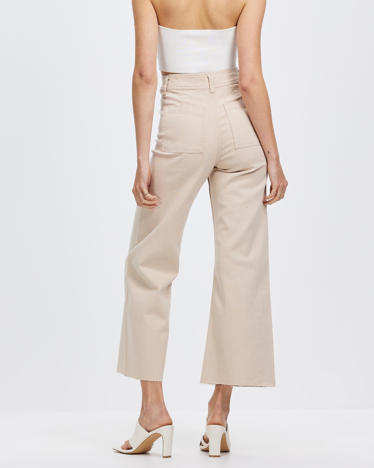 Organic Cotton Wide Leg Pants