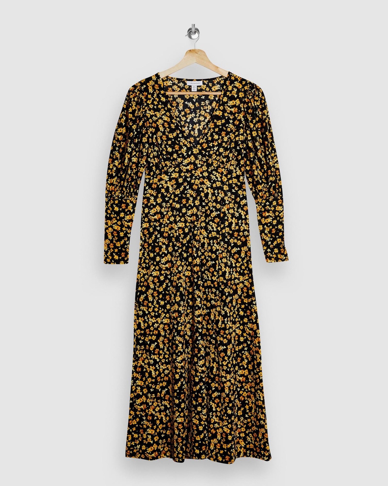 topshop v neck midi dress Topshop v neck midi length slip dress in jacquard buttermilk