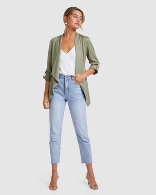 Forever New Carole Waterfall Jacket AirRobe