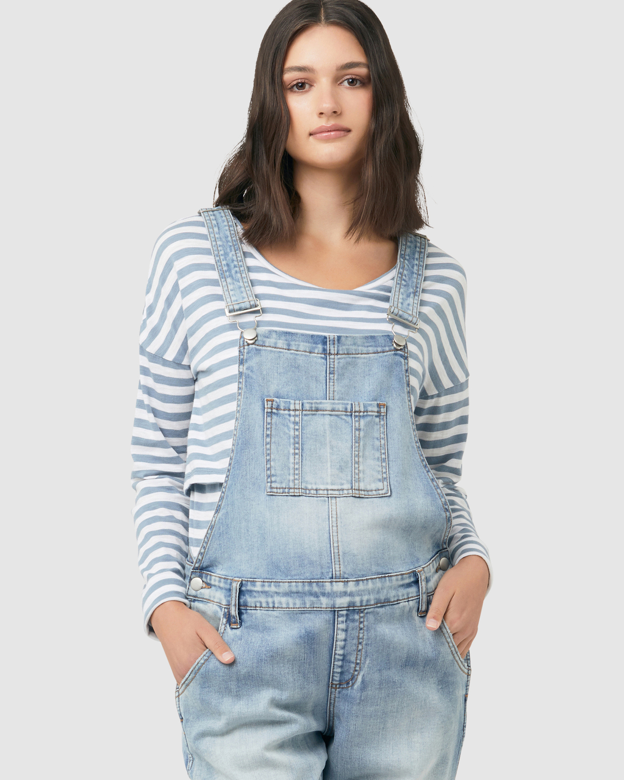 Denim Overalls