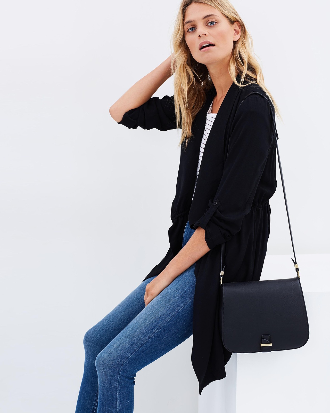 Malika Waterfall Coat