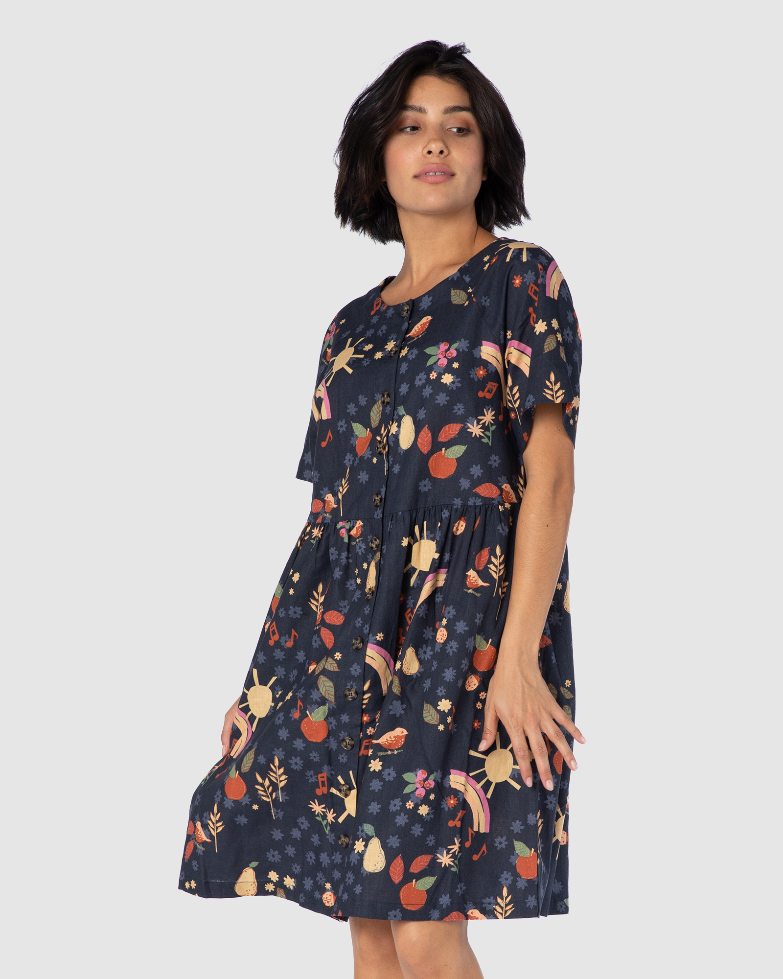 princess highway smock dress Quokka & Flora Smock Dress  Princess Highway